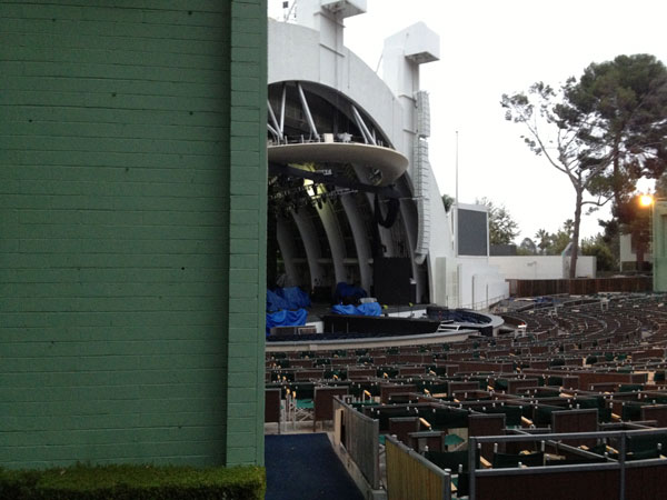 Hollywood Bowl Section E Row 1 Seat 39