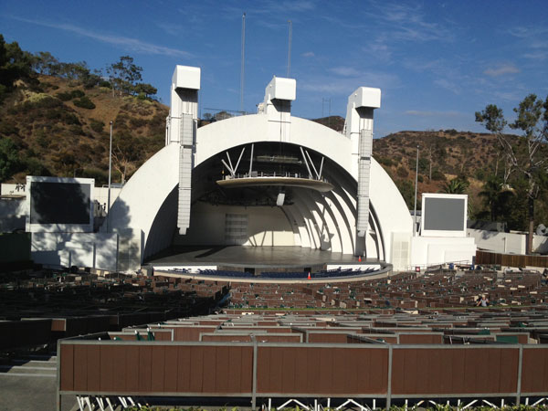 Hollywood Bowl Section J2 Row 2 Seat 25