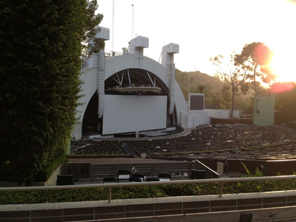 Hollywood Bowl Section K3 Row 5 seat 27