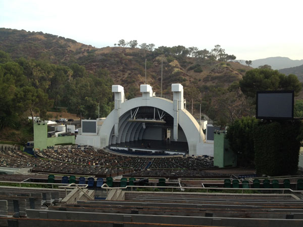 Hollywood Bowl Section L2 Row 16 seat 111