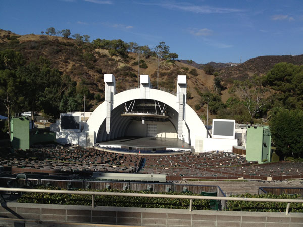 Hollywood Bowl Section M2 Row 6 Seat 114