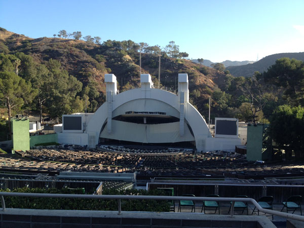 Hollywood Bowl Section M2 Row 5 Seats 101 and 102
