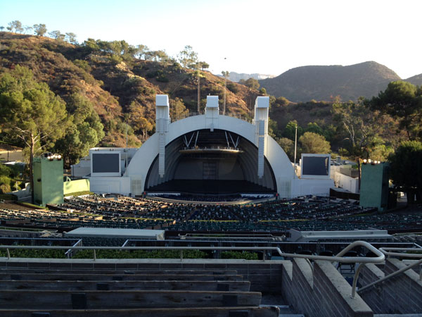 Hollywood Bowl Section N1 Row 9 seat 38
