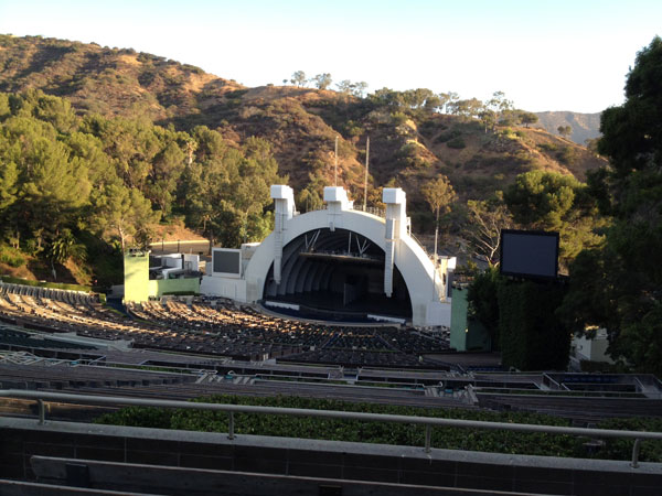 Hollywood Bowl Section Q3 Row 6 seat 14