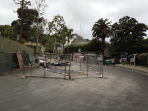 Hollywood Bowl 2012 construction
