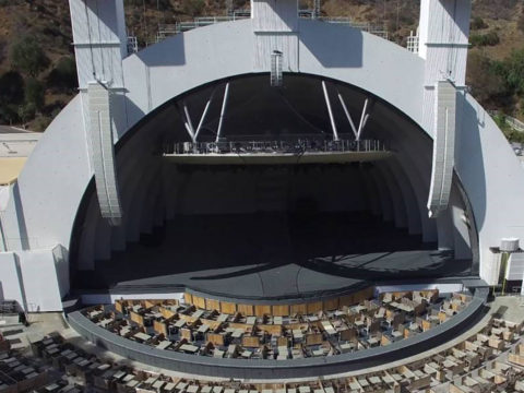 Hollywood Bowl Pool section seating