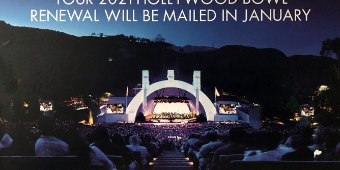 Hollywood Bowl 2021 Summer Season renewal