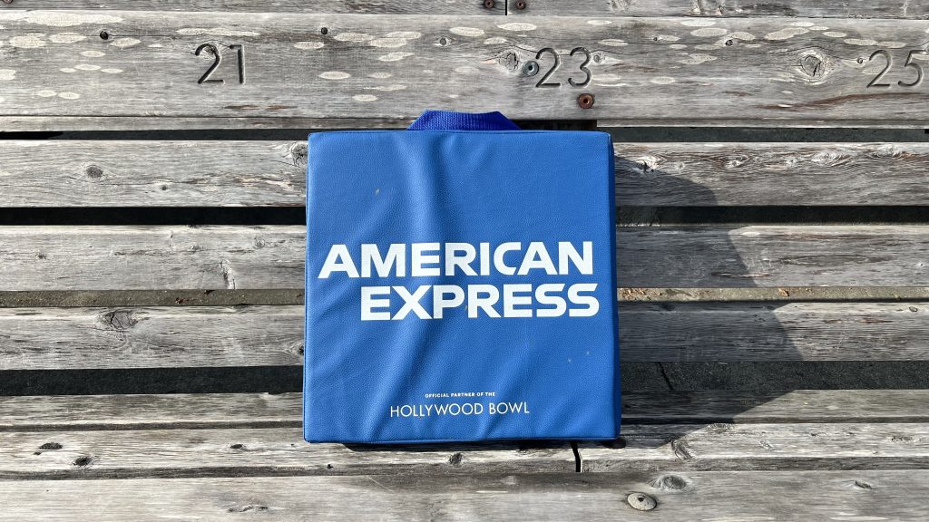 Hollywood Bowl Seat Cushion