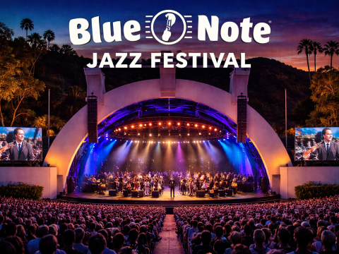 Blue Note Jazz Festival 2026 at the Hollywood Bowl with live performance and crowd