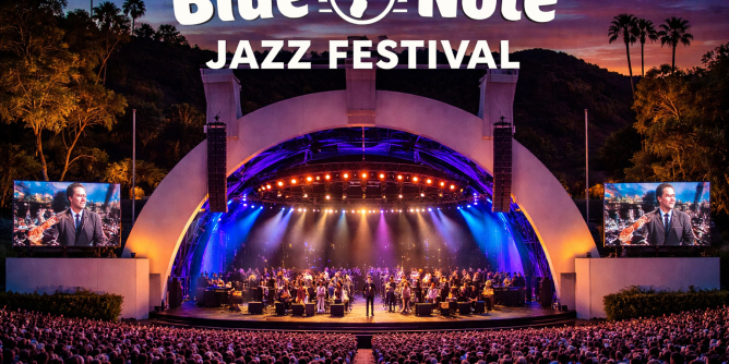 Blue Note Jazz Festival 2026 at the Hollywood Bowl with live performance and crowd