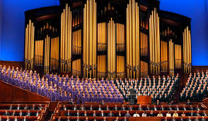 Tabernacle Choir performing at the Hollywood Bowl Songs of Hope benefit concert