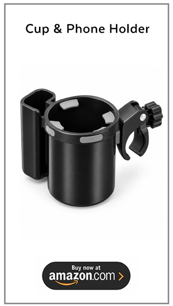 Cup and phone holder